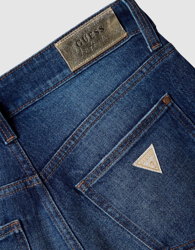 GUESS - 80s Mid Rise Straight Jeans