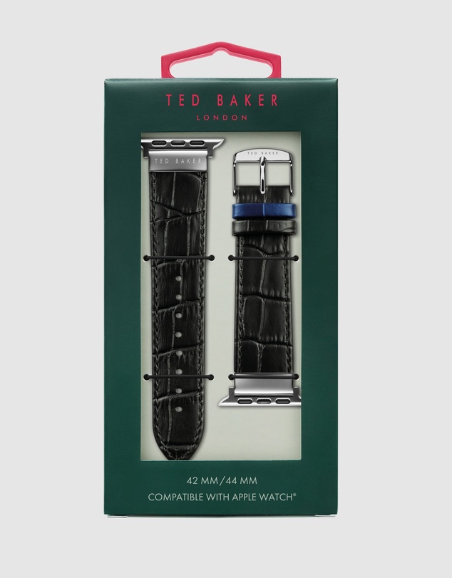 Ted Baker - Ted Baker Apple Band - Ted Metal Croco Black