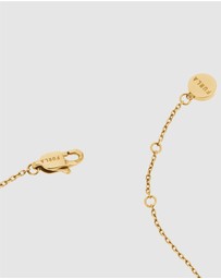 Furla - Flora Gold-Tone & Black Enamel Bracelet