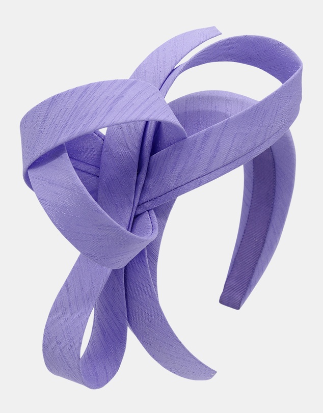 Morgan & Taylor - Mel Fascinator in Lilac Purple