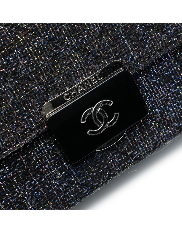 Pre-Loved by Azura Reborn - Pre-Loved Large Quilted Tweed Beauty Lock Flap