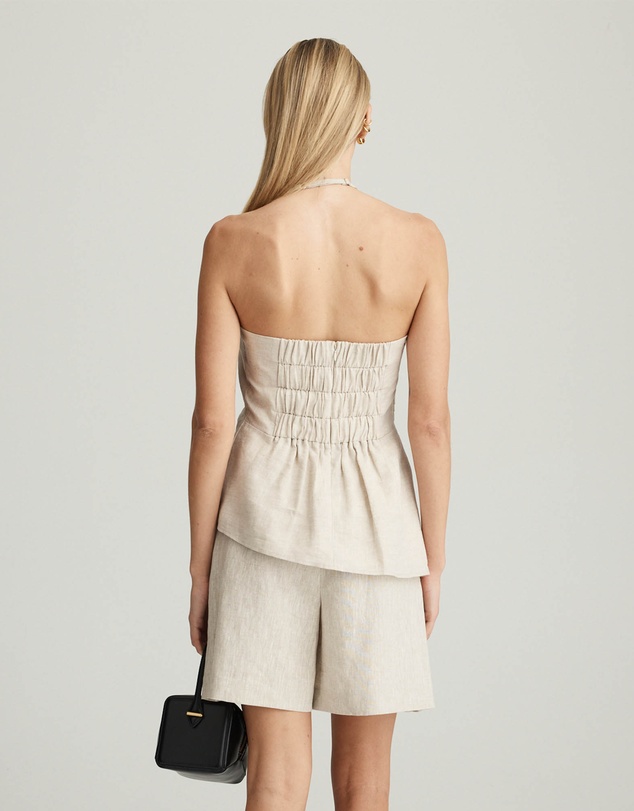 Mattir - Sable Linen Top