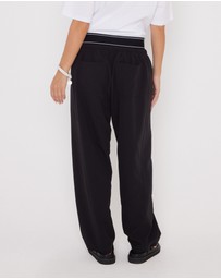 ALEXANDRA - Noir Pants Black