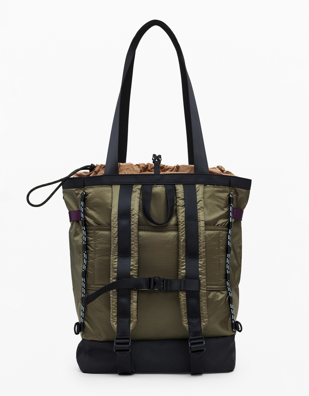 Desigual - Large nylon tote backpack