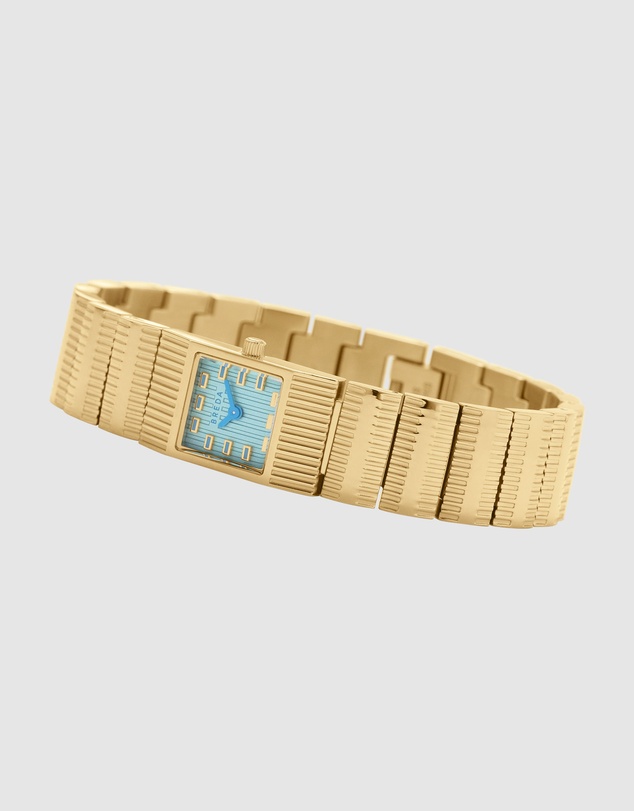 Breda - Groove Metal Bracelet Watch, 16MM