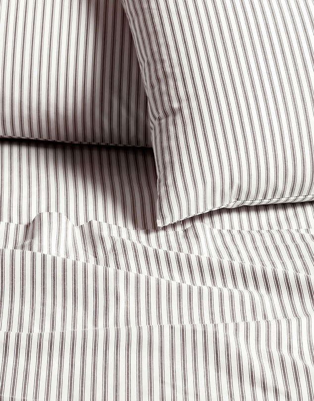 Aura Home - Ticking Stripe Sheet Set