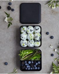 Monbento - Monbento Mb Square Bento Box - Black Onyx
