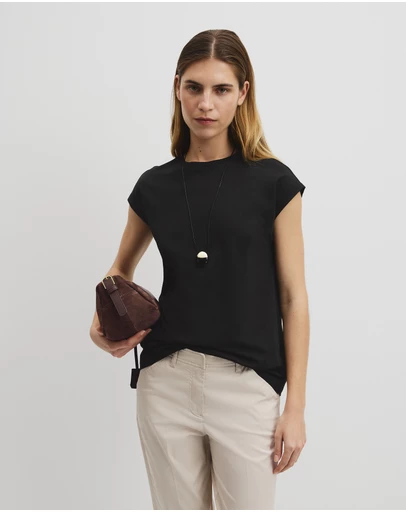 Country Road - Australian Cotton Relaxed Crew Tank