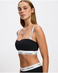 Calvin Klein - Icon Cotton Modal Lightly Lined Bandeau Bralette