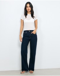 AERE - Aurelia Straight Leg Jeans