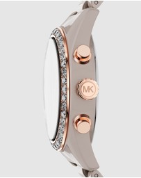 Michael Kors - Lexington Nude Chronograph Watch