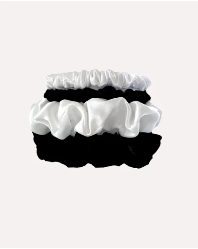 SILK MAGNOLIA - Pure Silk Scrunchie