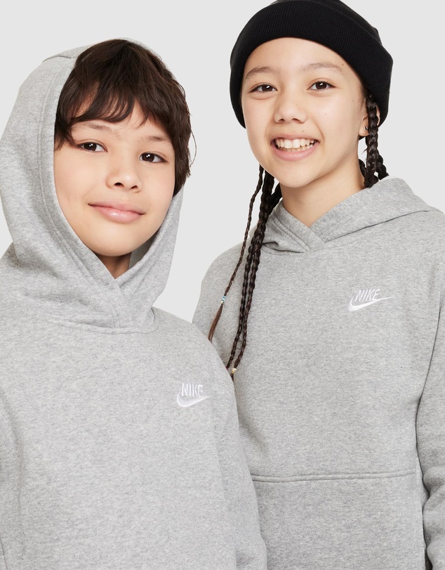 Nike - Big Kid's Club Fleece Pullover Hoodie - Kids