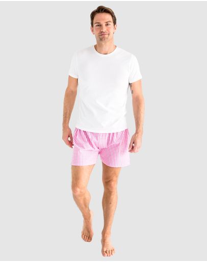 Pink, White, and Green