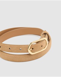 Oxford - Sierra Leather Skinny Belt