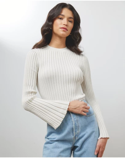 Atmos&Here - Frankie Pleat Knit Top