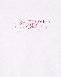 Petal & Pup - Runa Self Love Graphic Tee - White