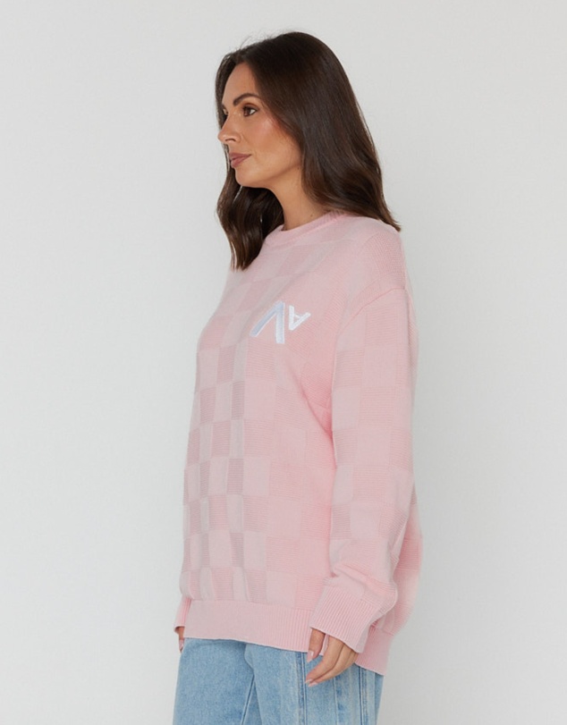 ALEXANDRA - Catier Knit Jumper Light Pink