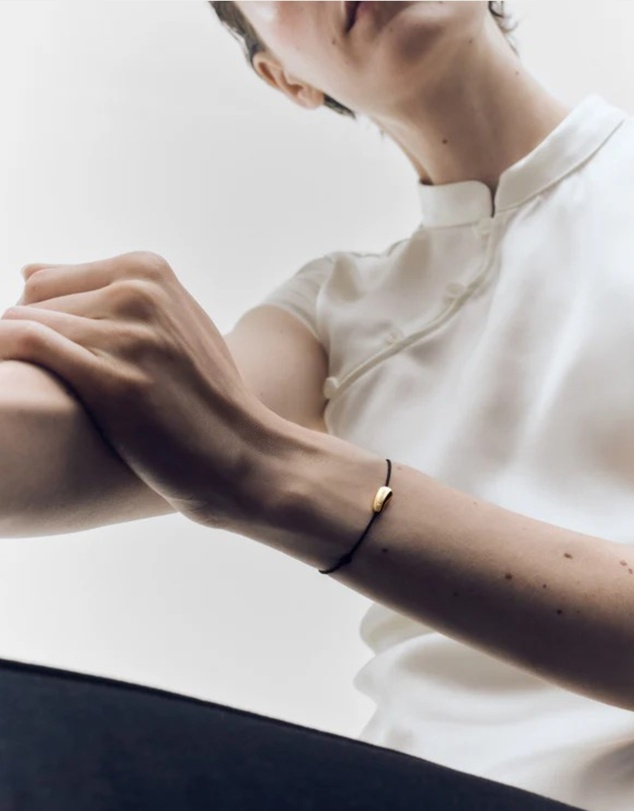 PDPAOLA - Rodeo Black Cord Bracelet