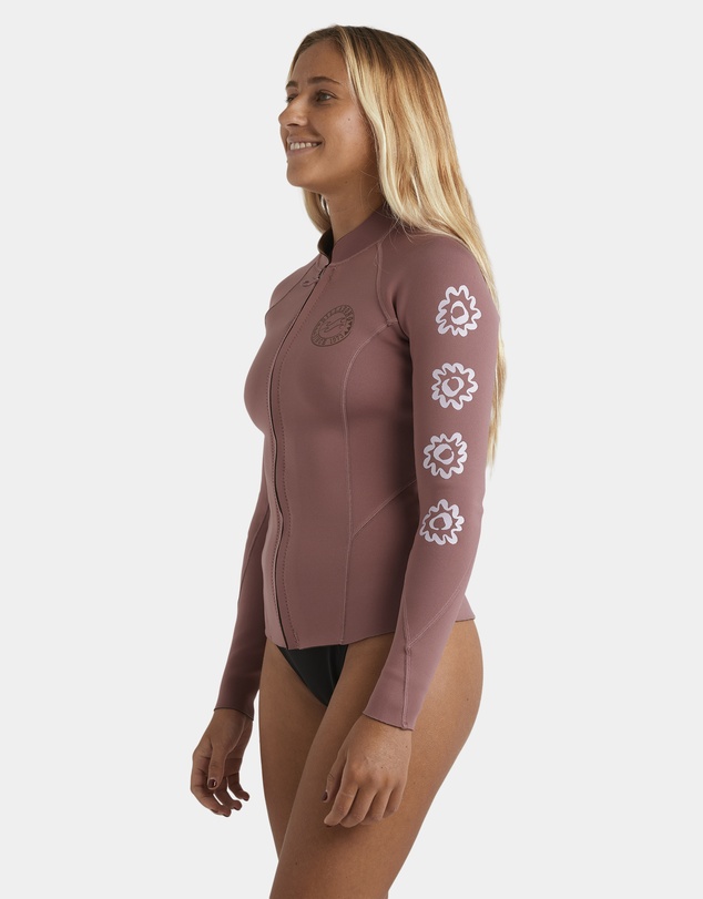 Billabong - Womens 1/1 Peeky Long Sleeve Wetsuit Top