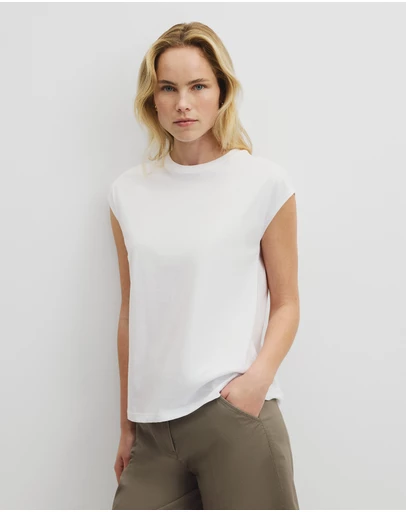 Country Road - Australian Cotton Relaxed Crew Tank