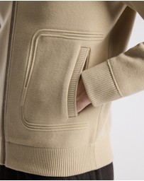 Calibre - Milano Knit Jacket Stone