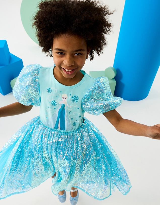 Rock Your Kid - Frozen Sequin Dress - ICONIC EXCLUSIVE - Kids