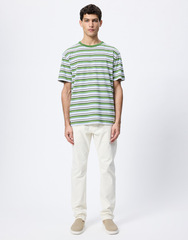 Scotch & Soda - Relaxed Fit Yarn-Dyed T-Shirt