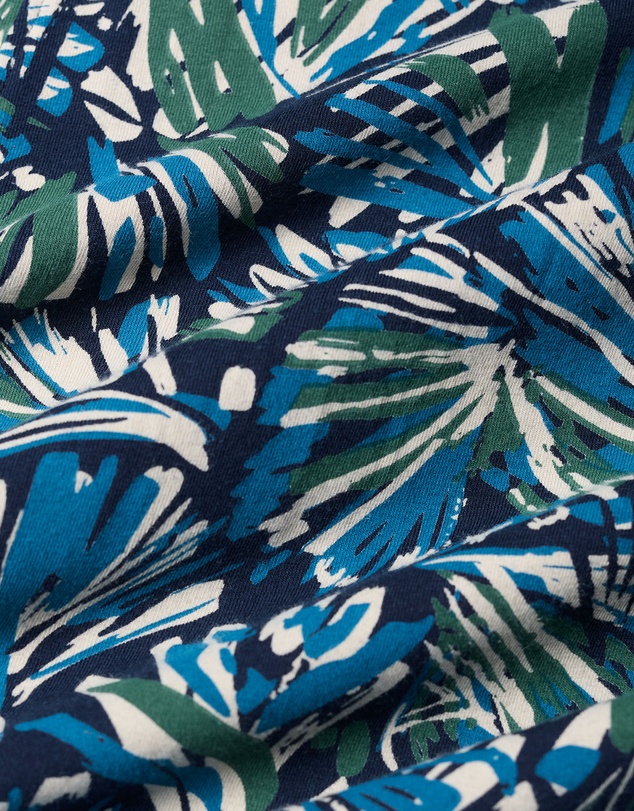 Seasalt - Seasalt Cornwall Blue L/S Screenprint Tunic
