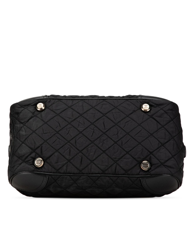 Pre-Loved by Azura Reborn - Pre-Loved chanel Quilted Nylon Satchel Handbag