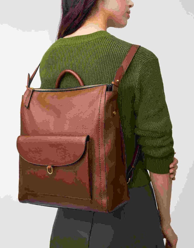 Fossil - Fossil Parker Brown Backpack ZB1836200