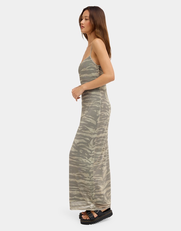 Volcom - Womens Wicked Lightning Maxi Slip Dress