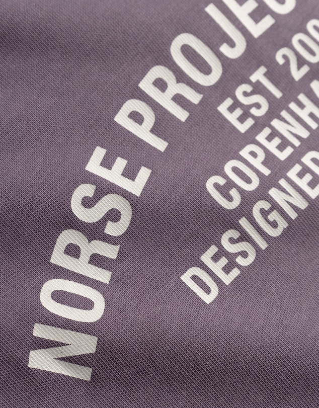 Norse Projects - Snekkersten Organic Arch Print T-Shirt