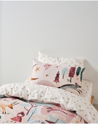 Linen House Kids - Folk Woodland Quilt Cover Set