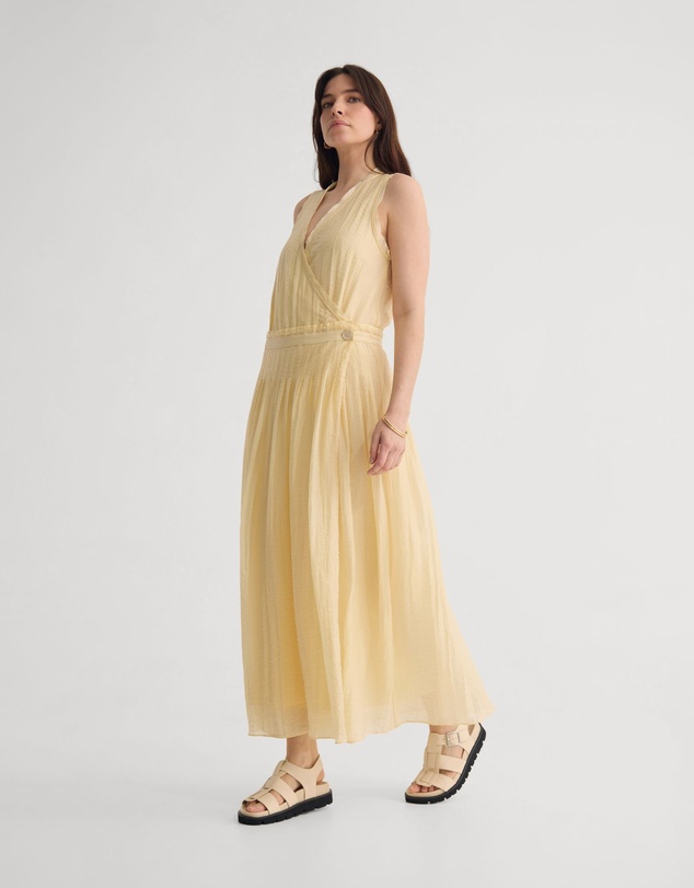 Oxford - Alina Pleated Skirt Dress