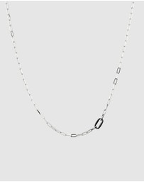 Kuzzoi - ICONIC EXCLUSIVE - Necklace Male Basic Long Link Chain 925 Sterling Silver