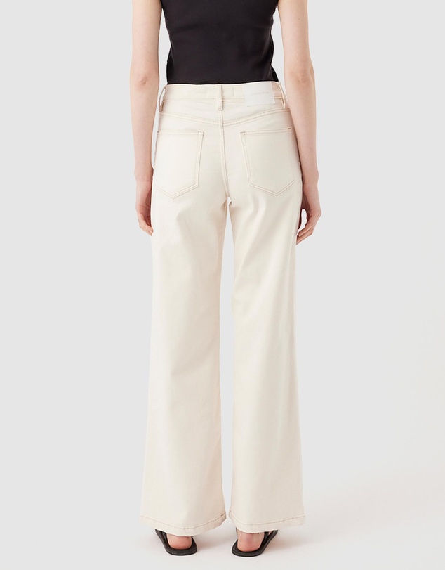 Outland Denim - Mia Mid Wide Leg Jeans