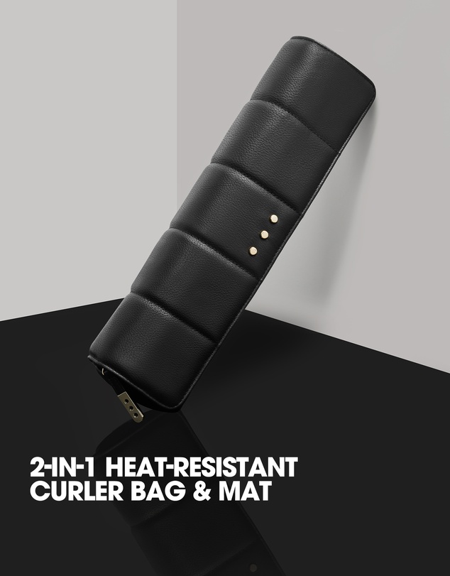 ghd - heat-resistant curler bag & mat