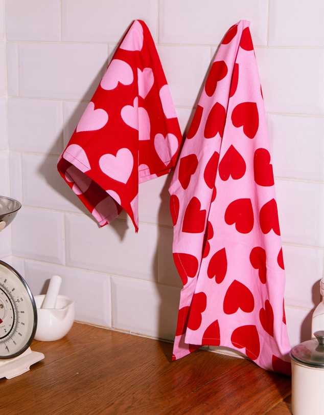 DOIY - Love Tea Towels (set of 2)