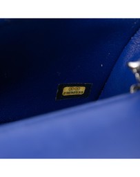 Pre-Loved by Azura Reborn - Pre-Loved Mini Rectangular Classic Chevron Patent Single Flap