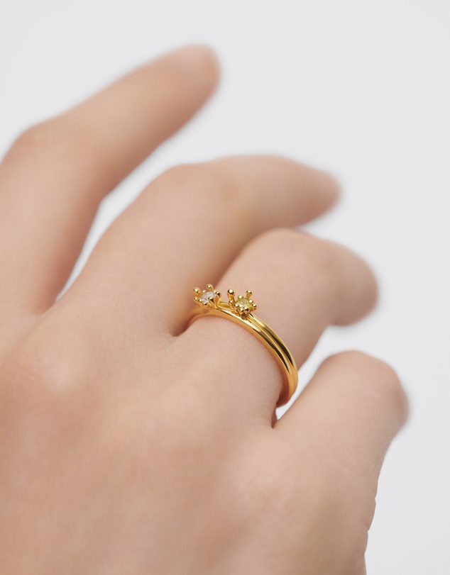 PDPAOLA - Les Fleurs Ring Set