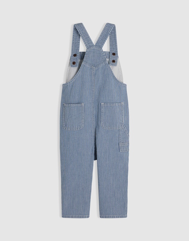 Tommy Hilfiger - Railroad Stripe Denim Dungarees - Babies