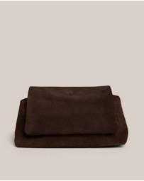 VESTIRSI - Celeste Dark Chocolate Clutch Crossbody Bag