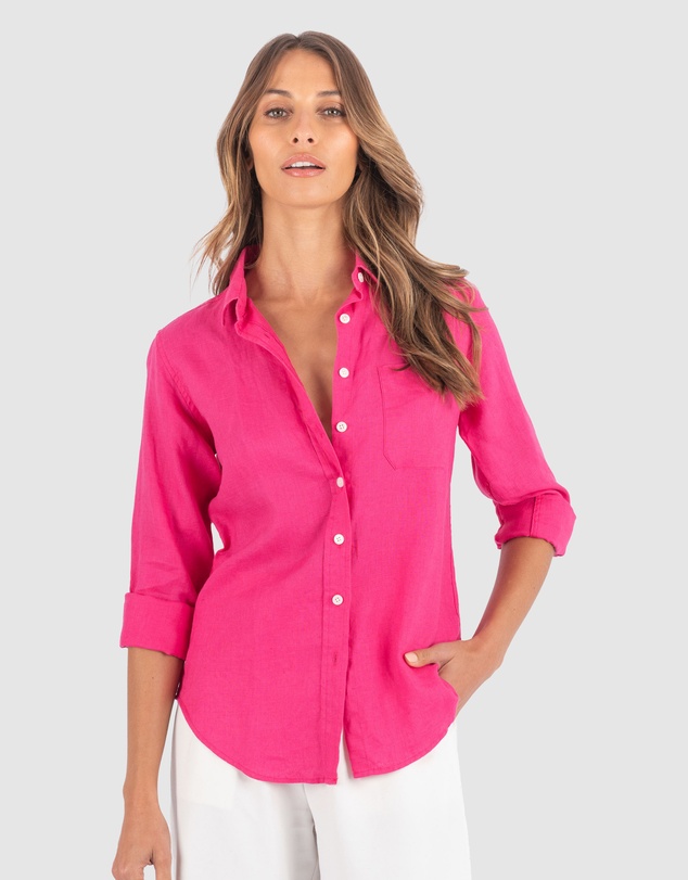 CAMIXA - IRIS Linen Shirt