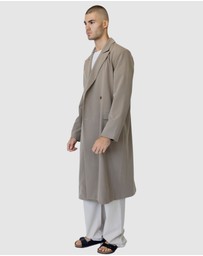 Justin Cassin - Headline Oversize Trench Coat