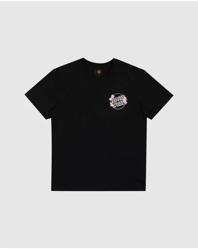 Santa Cruz - OS Blooming Stack Dot Chest Tee - Teens