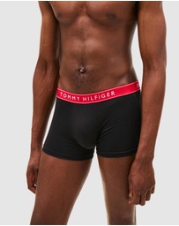 Tommy Hilfiger - 3-Pack Everyday Essentials Waistband Trunks