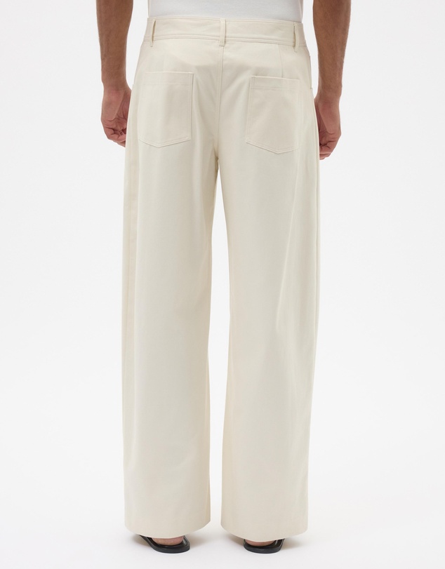 AERE - Cotton Twill Wide Trousers