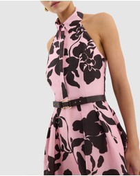Rebecca Vallance - Connie Halter Midi Dress