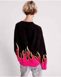 ONE TEASPOON - On Fire Intarsia Sweater